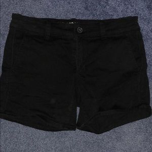 American Eagle black shorts